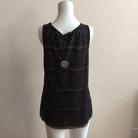 NWT! Bobeau Lace Blouse - Picture 4 of 4